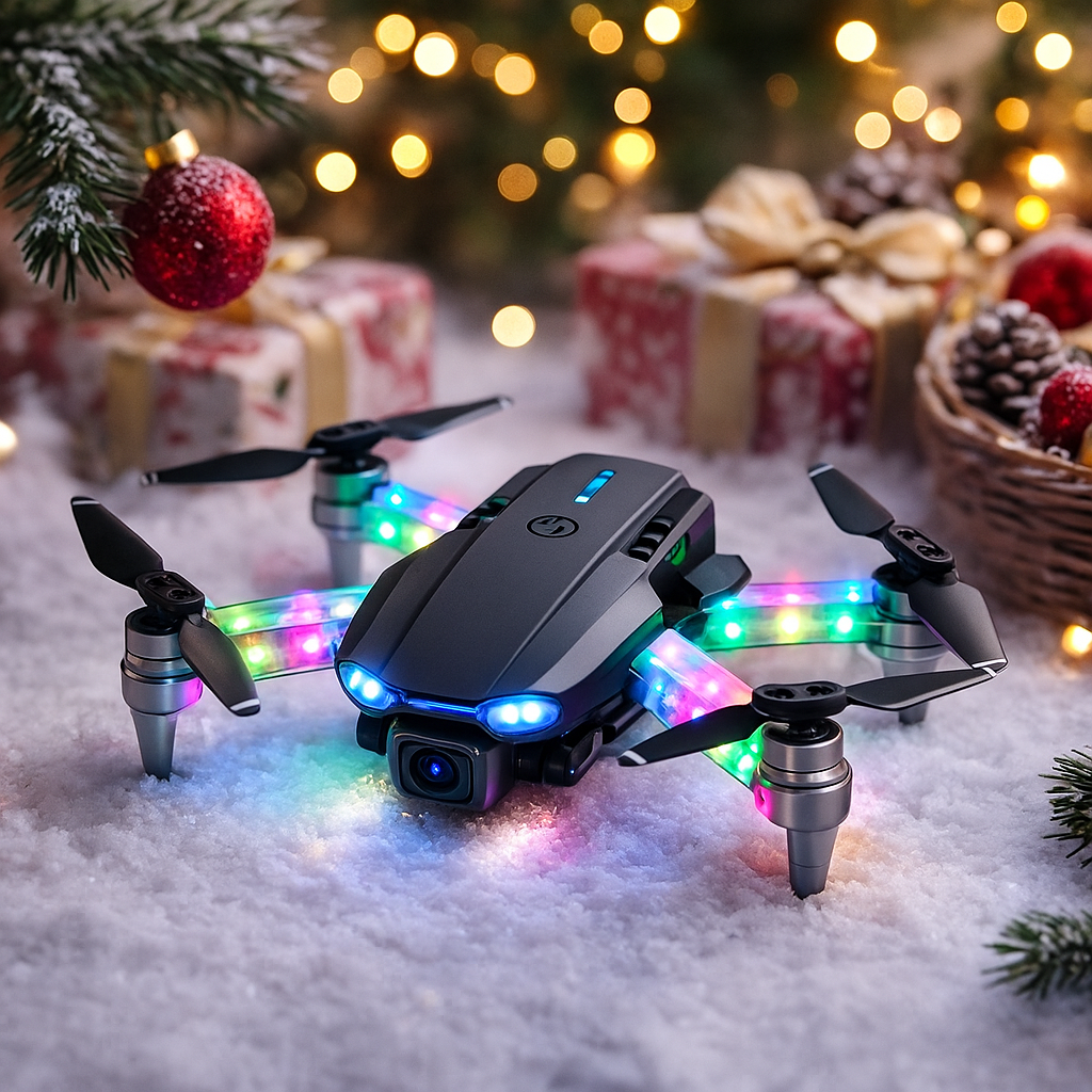 Drone e99d Con Luces 2da Generación