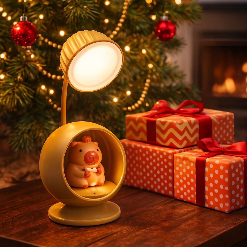 Lampara Capibara Capsula Nocturna LED