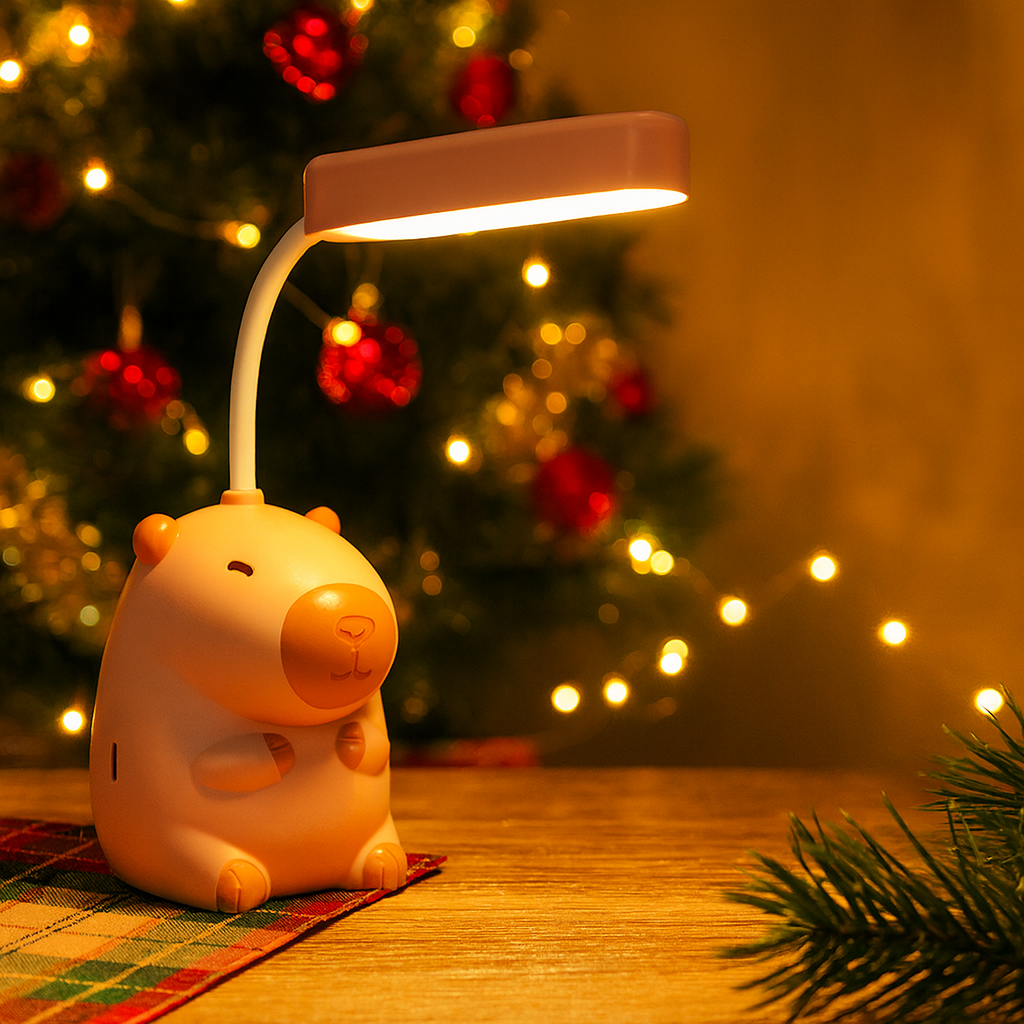 Lampara de Mini Capibara Nocturna LED