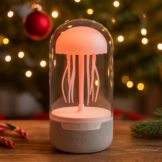 Medusa luz velador y parlante bluethooth