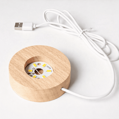 Saturno 3D – Lámpara Romántica